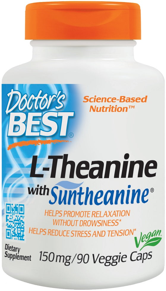 Doctor's Best L-Theanine with Suntheanine 150mg 90 vcaps