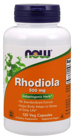 NOW Foods Rhodiola 500mg 120 vcaps
