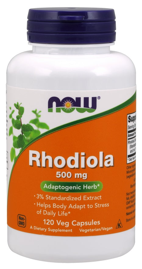 NOW Foods Rhodiola 500mg 120 vcaps