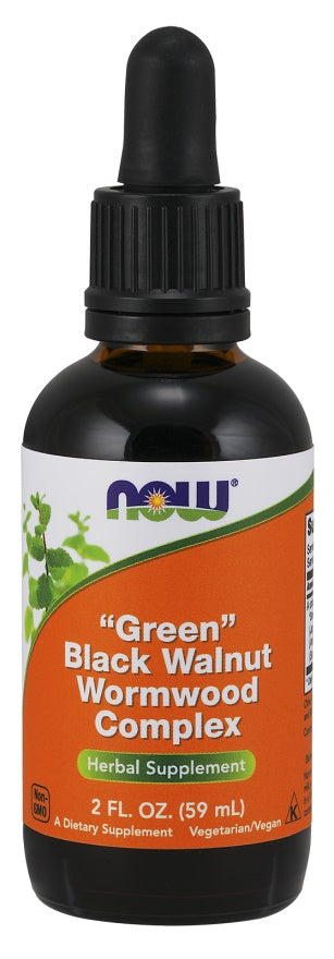 NOW Foods Green Black Walnut Wormwood Complex 59 ml