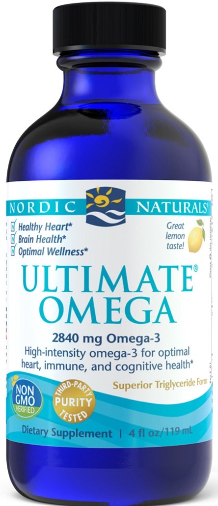 Nordic Naturals Ultimate Omega 2840mg Lemon 119 ml