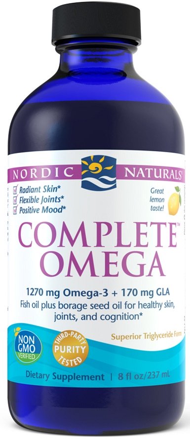 Nordic Naturals Complete Omega 1270mg Lemon 237 ml