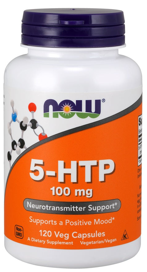 NOW Foods 5-HTP 100mg 120 vcaps