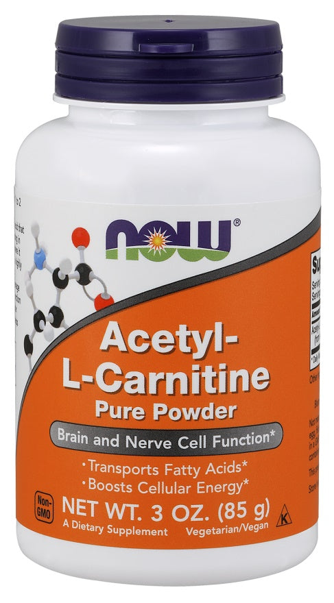 NOW Foods Acetyl-L-Carnitine Pure Powder 85g