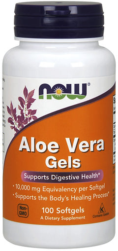 NOW Foods Aloe Vera Gels 100 softgels