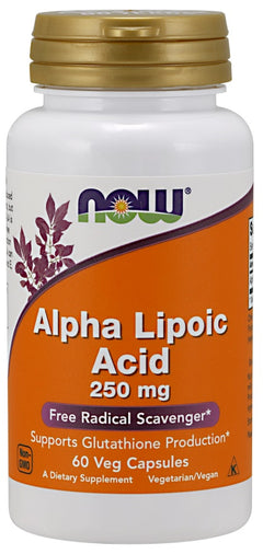 NOW Foods Alpha Lipoic Acid 250mg 60 vcaps