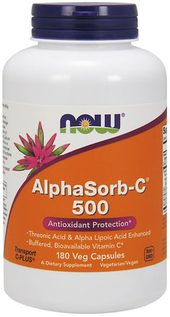 NOW Foods AlphaSorb-C 500mg 180 vcaps