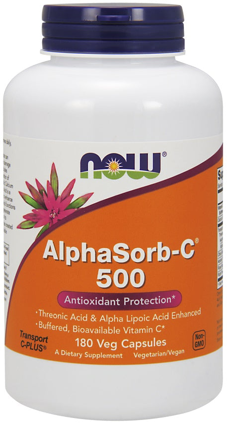 NOW Foods AlphaSorb-C 500mg 180 vcaps