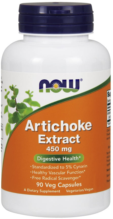 NOW Foods Artichoke Extract 450mg 90 vcaps
