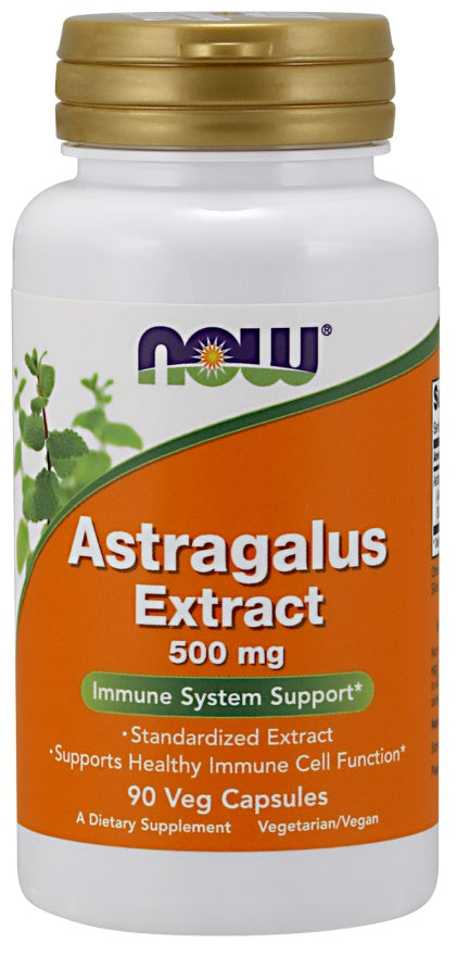 NOW Foods Astragalus Extract 500mg 90 vcaps