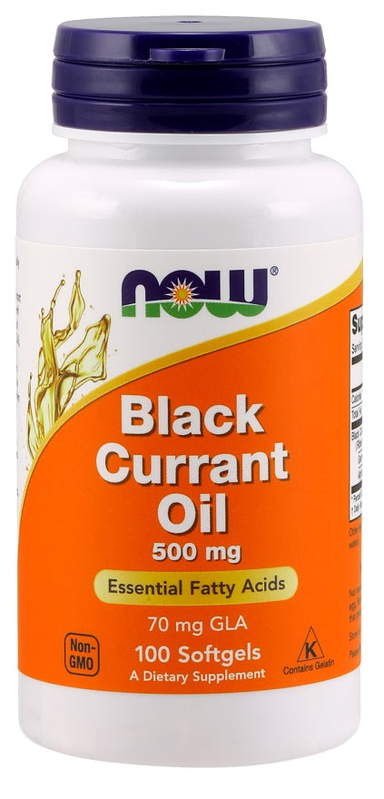 NOW Foods Black Currant Oil 500mg 100 softgels