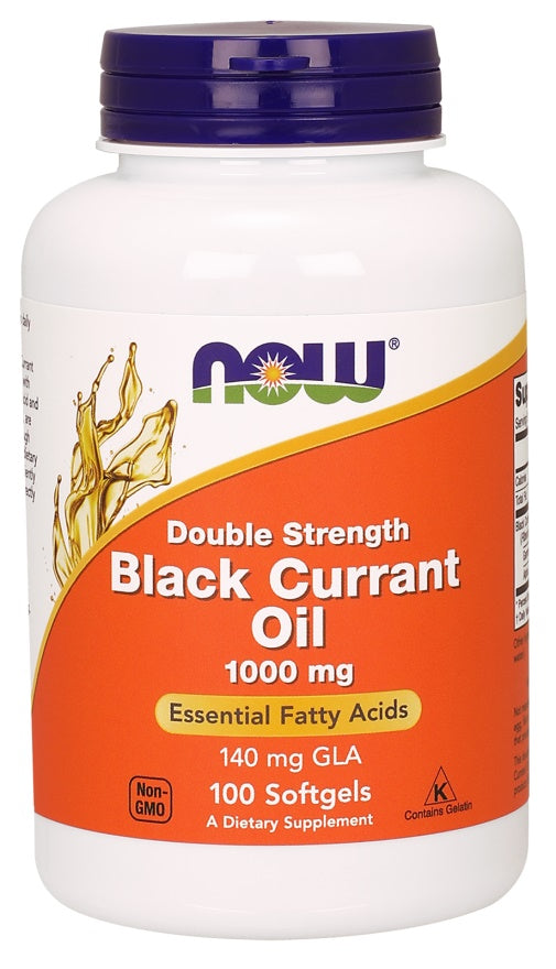 NOW Foods Black Currant Oil 1000mg 100 softgels