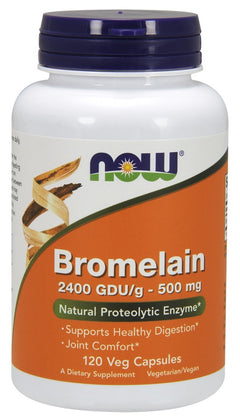 NOW Foods Bromelain 500mg 120 vcaps