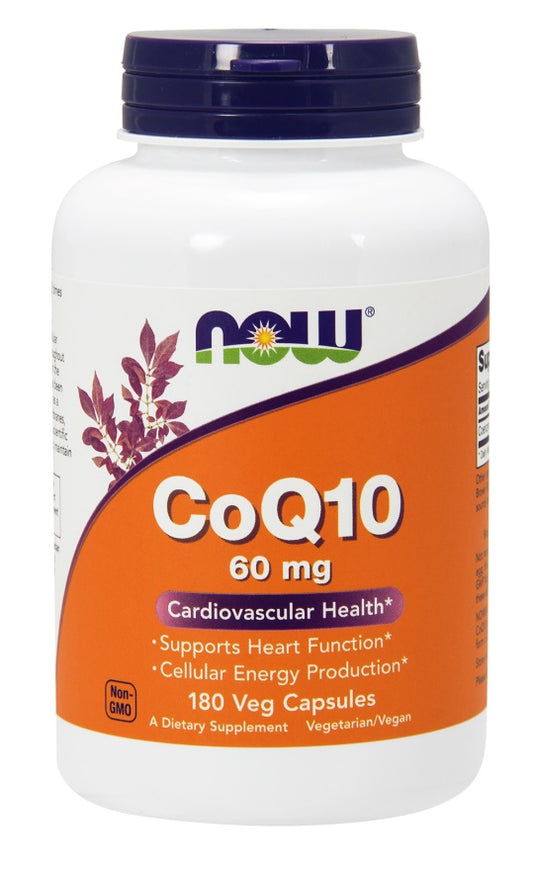NOW Foods CoQ10 60mg 180 vcaps