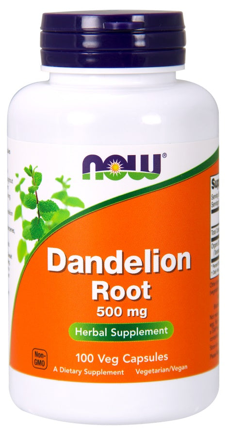 NOW Foods Dandelion Root 500mg 100 vcaps