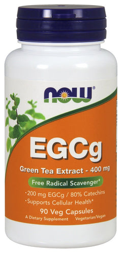 NOW Foods EGCg Green Tea Extract 400mg 90 vcaps