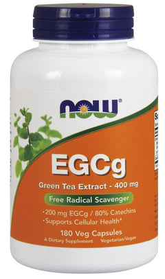 NOW Foods EGCg Green Tea Extract 400mg 180 vcaps