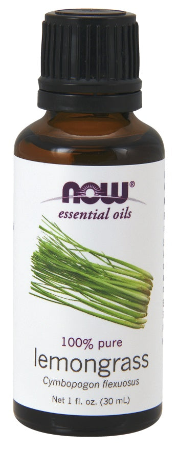NOW Foods Essential Oil Lemongrass Oil 30 ml