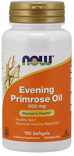 NOW Foods Evening Primrose Oil 500mg 100 softgels