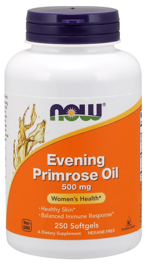 NOW Foods Evening Primrose Oil 500mg 250 softgels