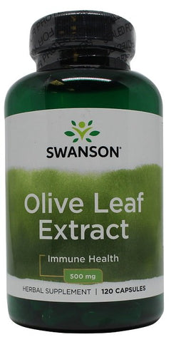 Swanson Olive Leaf Extract 500mg 120 caps