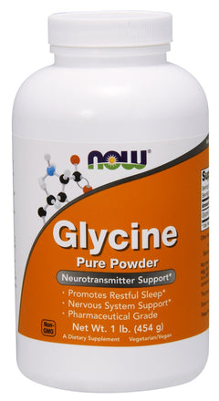 NOW Foods Glycine Pure Powder 454g
