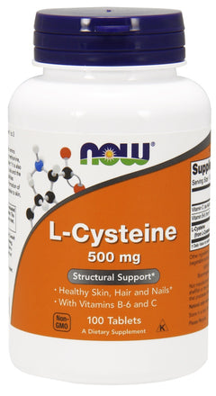 NOW Foods L-Cysteine 500mg 100 tablets