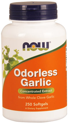 NOW Foods Odorless Garlic 250 softgels