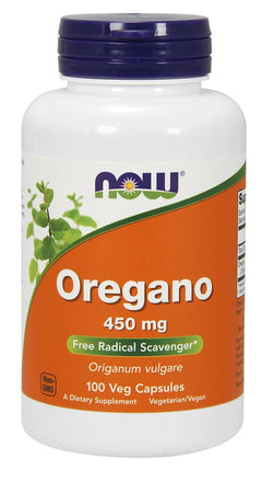 NOW Foods Oregano 450mg 100 vcaps