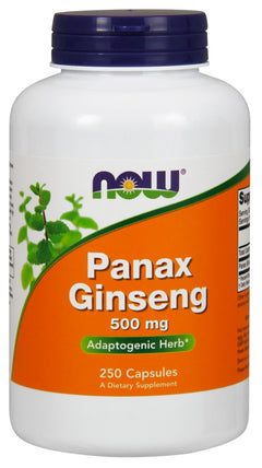 NOW Foods Panax Ginseng 500mg 250 caps