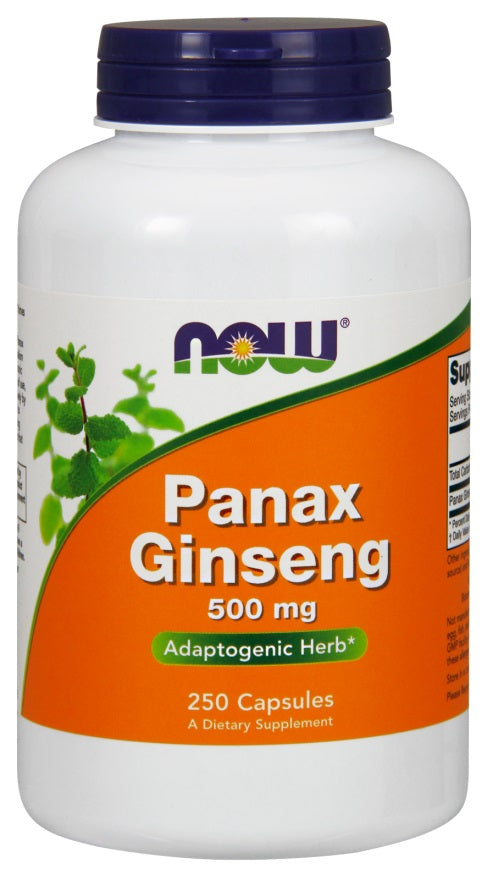 NOW Foods Panax Ginseng 500mg 250 caps