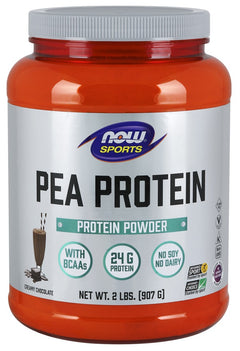 NOW Foods Pea Protein Dutch Chocolate 907g