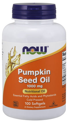 NOW Foods Pumpkin Seed Oil 1000mg 100 softgels