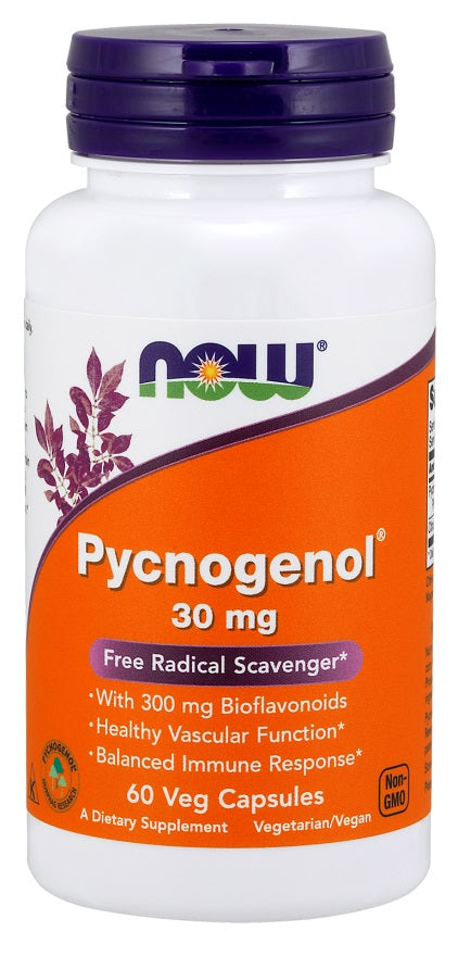 NOW Foods Pycnogenol 30mg 60 vcaps