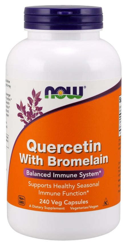 NOW Foods Quercetin with Bromelain 240 vcaps