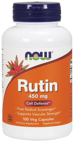 NOW Foods Rutin 450mg 100 vcaps