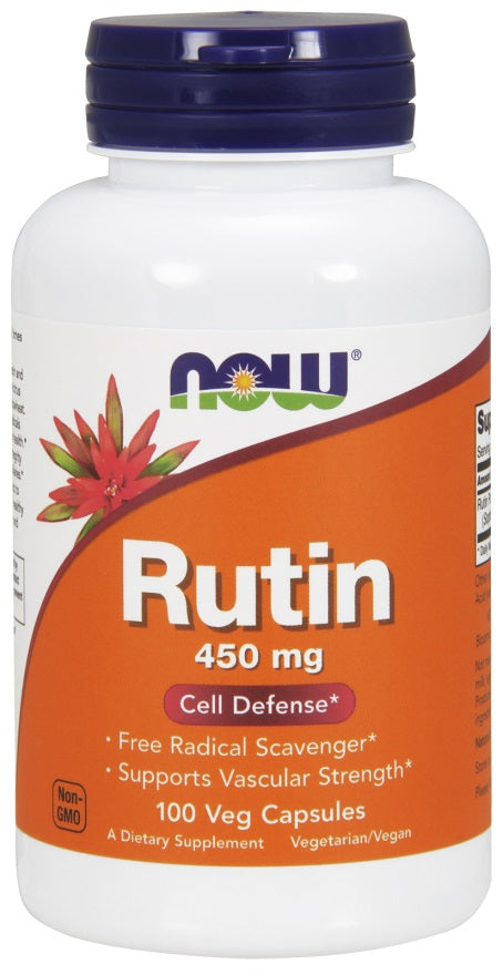 NOW Foods Rutin 450mg 100 vcaps