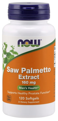 NOW Foods Saw Palmetto Extract 160mg 120 softgels