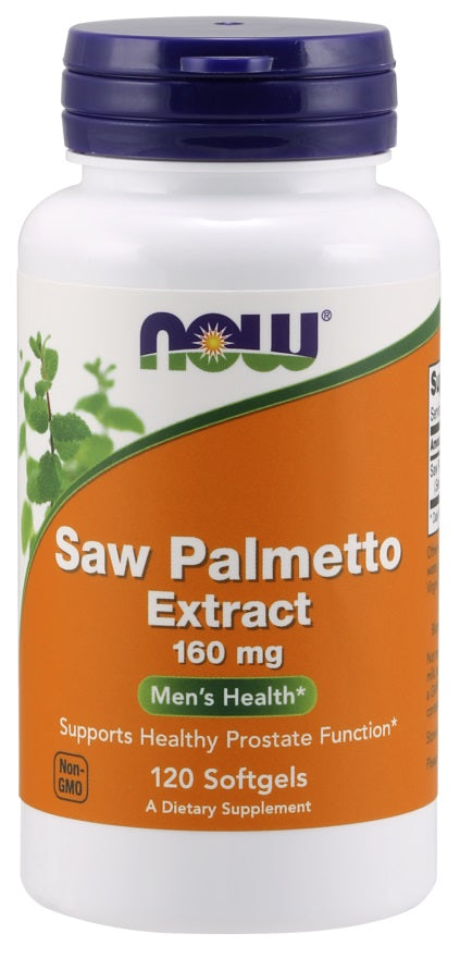 NOW Foods Saw Palmetto Extract 160mg 120 softgels