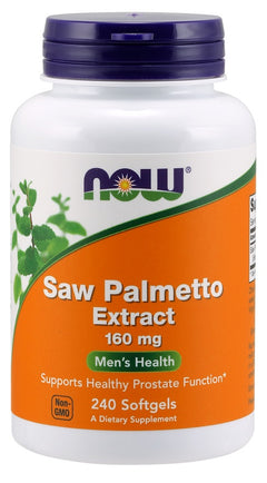 NOW Foods Saw Palmetto Extract 160mg 240 softgels