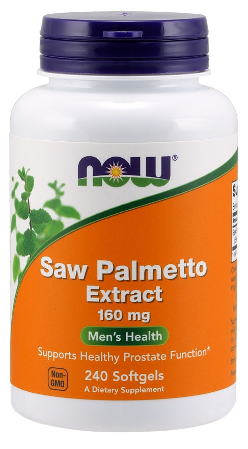 NOW Foods Saw Palmetto Extract 160mg 240 softgels