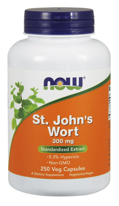 NOW Foods St John's Wort 300mg 250 vcaps