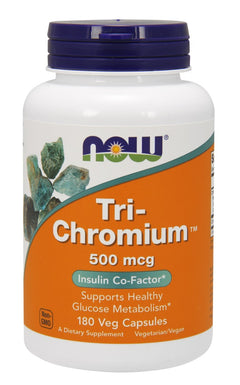 NOW Foods Tri-Chromium 500mcg 180 vcaps