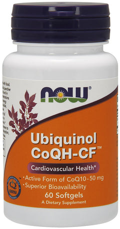 NOW Foods Ubiquinol CoQH-CF 60 softgels