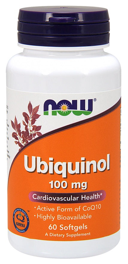 NOW Foods Ubiquinol 100mg 60 softgels