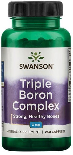 Swanson Triple Boron Complex 3mg 250 caps