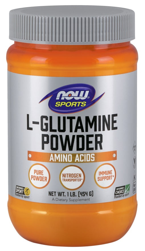 NOW Foods L-Glutamine Powder 454g