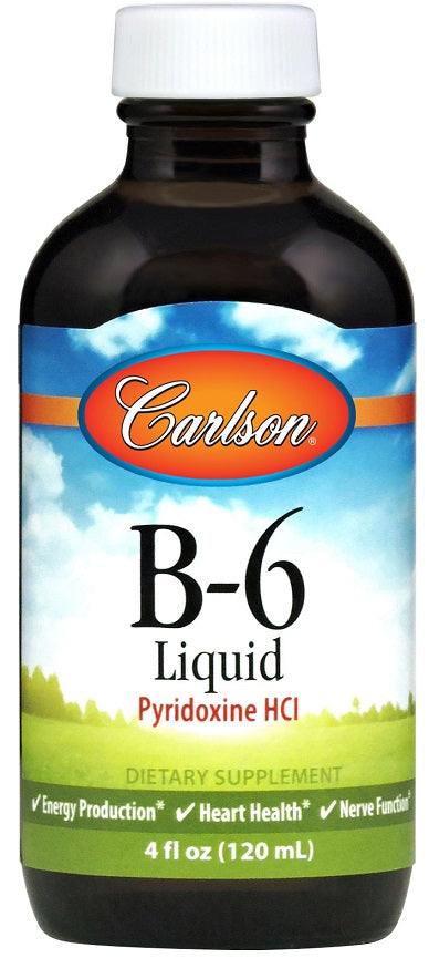Carlson Labs Vitamin B-6 Pyridoxine HCl 120 ml