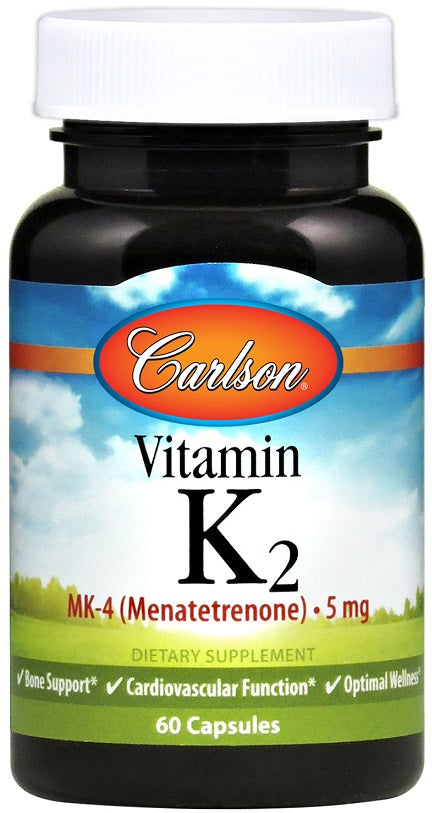 Carlson Labs Vitamin K2 MK-4 5mg 60 caps