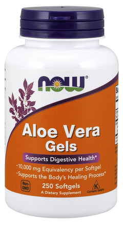 NOW Foods Aloe Vera Gels 250 softgels